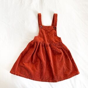 LAST CHANCE // Corduroy Overall Dress Pinafore Jumper